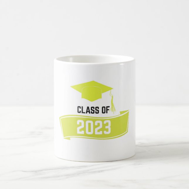 Caneca De Café Classe de graduação de 2023 (Centro)