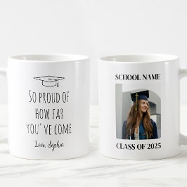 Caneca De Café Classe de graduação de 2025