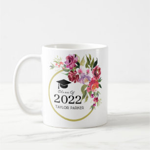 Caneca De Café Classe de Graduações de 2024