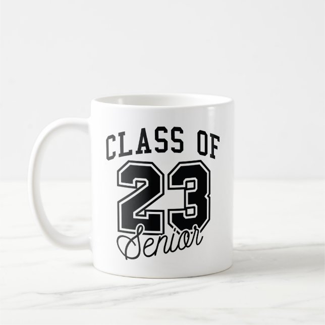 Caneca De Café Classe De Mais velho 23 (Esquerda)