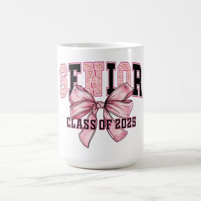 Caneca De Café Classe de mais velho de Arco rosa 2025 (Centro)