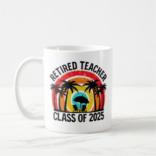 Caneca De Café Classe De Professores Reformados De 2025