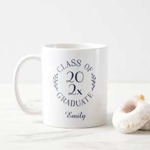 Caneca De Café Classe do Ano Nome Tipografia da Marinha Graduação