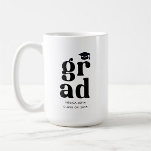 Caneca De Café classe do partido de 2025 formando Graduation Cere