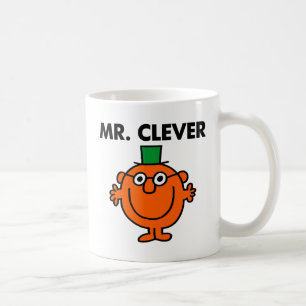 Caneca De Café Classic Mr. Clever Logo