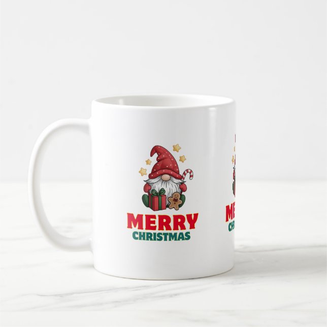 Caneca De Café Classic Mug, Merry Christmas mug (Esquerda)