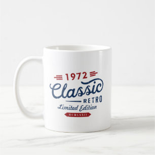 Caneca De Café Classic Retro 1972 Limited Edition - Caminhador de