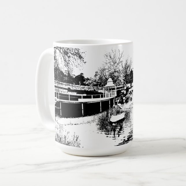 Caneca De Café Clássica, 444 ml (Frente Esquerda)