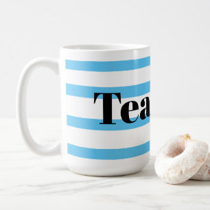 Caneca De Café Clássica Cama de Chá - Lúpulo Azul