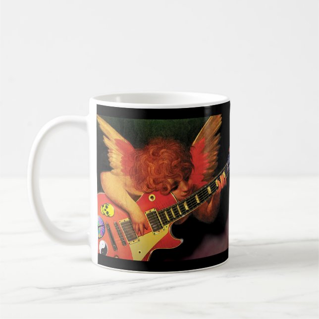 Caneca de café clássica de Cherub. (Esquerda)