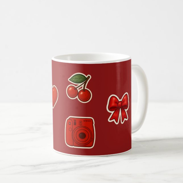 Caneca De Café Clássica Mug, 11 oz (Frente Esquerda)