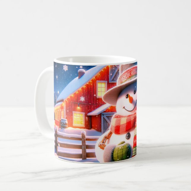 Caneca De Café Clássica Mug, 11 oz (Frente Esquerda)