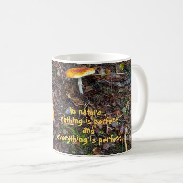 Caneca De Café Clássica Mug Natureza (Frente Esquerda)