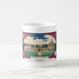 Caneca De Café Classical Oxford University Mug