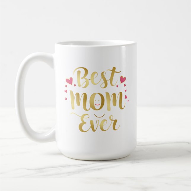 Caneca De Café Clássico 15oz Mug | Presente perfeito para Mães (Esquerda)