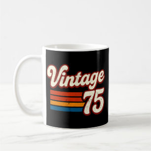 Caneca De Café Clássico 1975 Feito em 1975 50º Aniversário 50 Ano