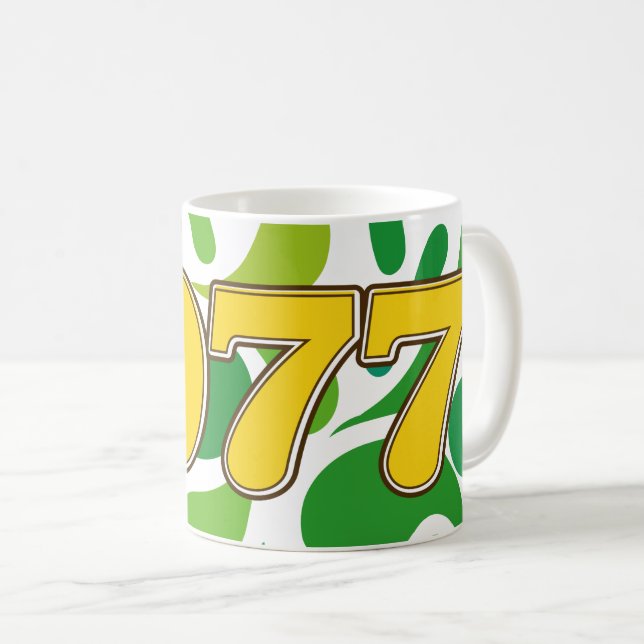 Caneca De Café Clássico 1977 (Frente Esquerda)