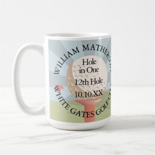 Caneca De Café Clássico Buraco Em Um Personalizado
