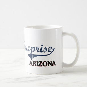 Caneca De Café Clássico da cidade da arizona da surpresa