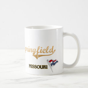 Caneca De Café Clássico da cidade de Springfield Missouri