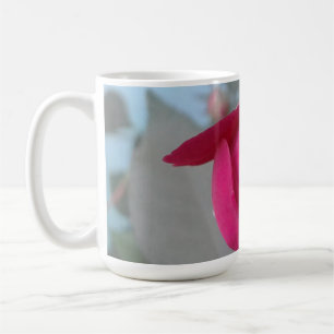 Caneca De Café Clássico da Rosa vermelha Romântica