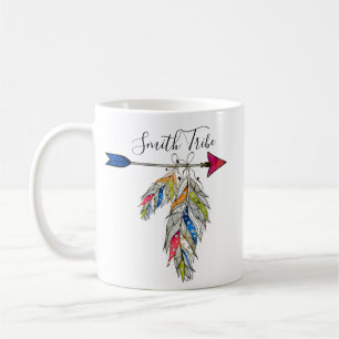 Caneca De Café Clássico da tribo familiar personalizado