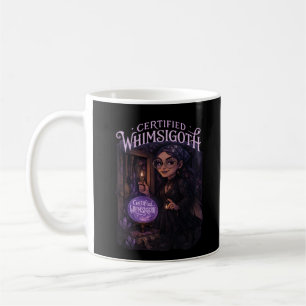 Caneca De Café Clássico de Armadilha de Bruxa de Whimsigoth Certi