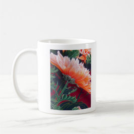 Caneca De Café Clássico de Chrysanthemum 11 oz