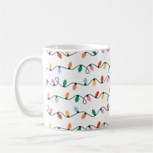 Clássico de férias colorido Mug, 11 oz