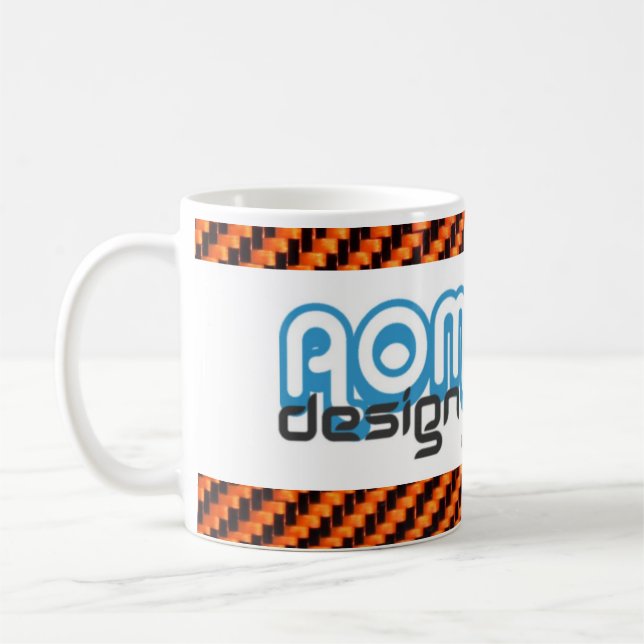 Caneca De Café Clássico de Lata Branca (Esquerda)