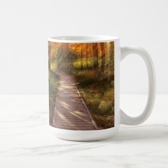 Caneca De Café Clássico do Momento - Acadia NP Jessup's Path Mu (Direita)