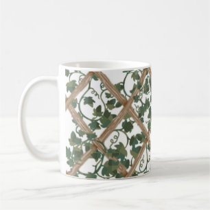 Caneca De Café Clássico, floral