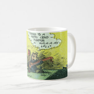 Caneca De Café Clássico "Há uma Terra Heppy"
