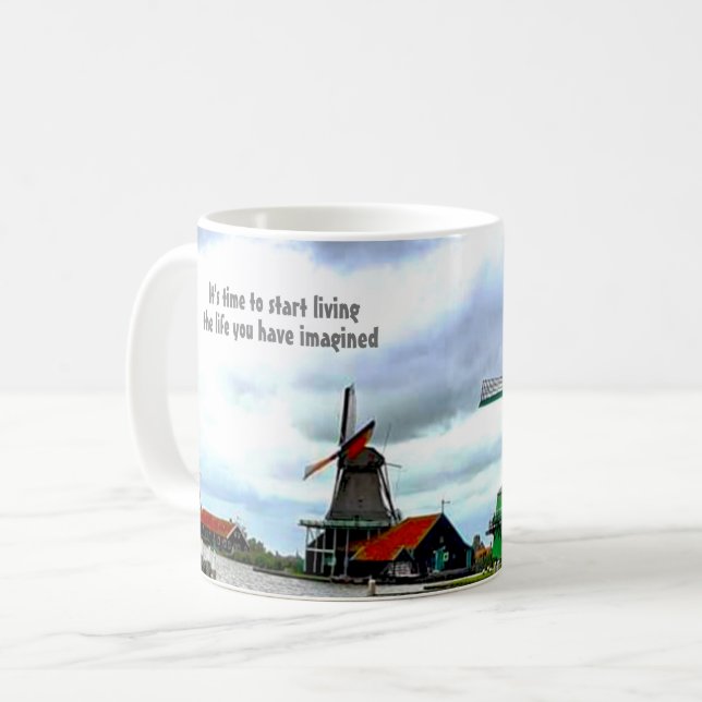 Caneca De Café Clássico Mug (Frente Esquerda)
