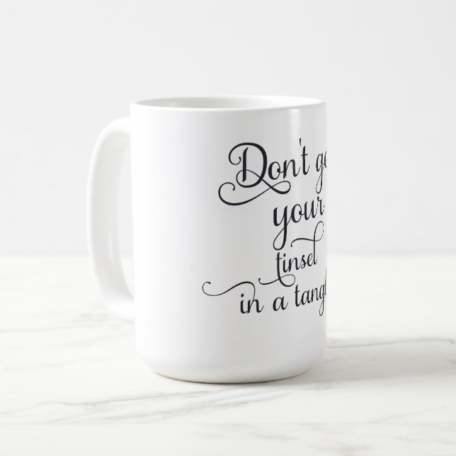 Caneca De Café Clássico Mug (Frente Esquerda)