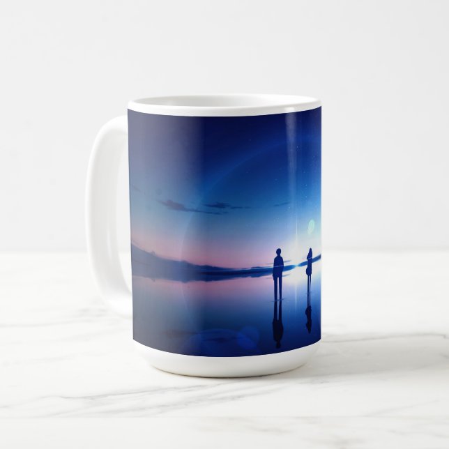 Caneca De Café Clássico Mug (Frente Esquerda)