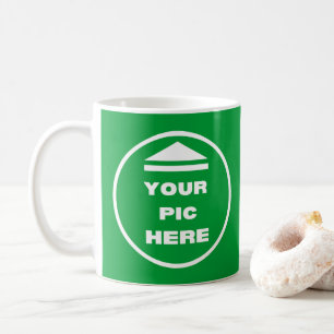 Caneca De Café Clássico Mug - Adicione sua imagem 11 oz