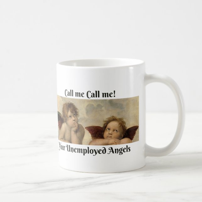 Caneca De Café Clássico Mug com Angels Guardians (Direita)