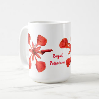 Caneca De Café Clássico Mug Royal Poinciana