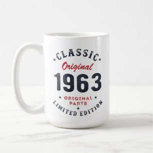 Caneca De Café Clássico Original 1963 Original Parts Birthday Gif