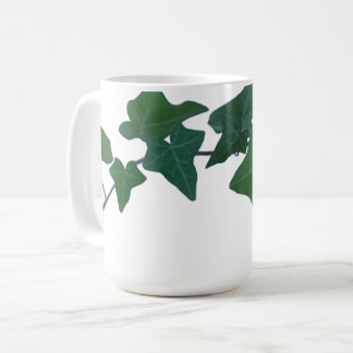 Caneca De Café Clássico Verde Inglês Ivy Verde botânico