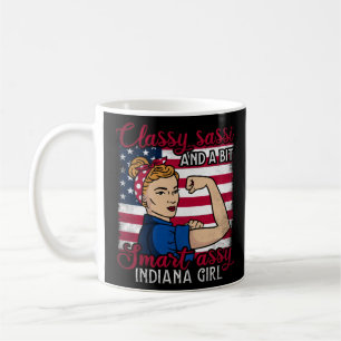 Caneca De Café Classy Sassi E Um Pouco Smart Assi Indiana Girl