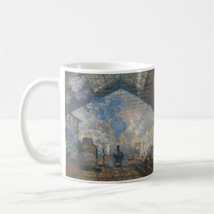 Caneca De Café Claude Monet - A Estação Saint-Lazare