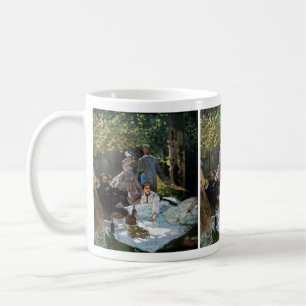 Caneca De Café Claude Monet - Almoço na Relva, Painel Direito