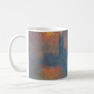 Caneca De Café Claude Monet - Casas do Parlamento Londres