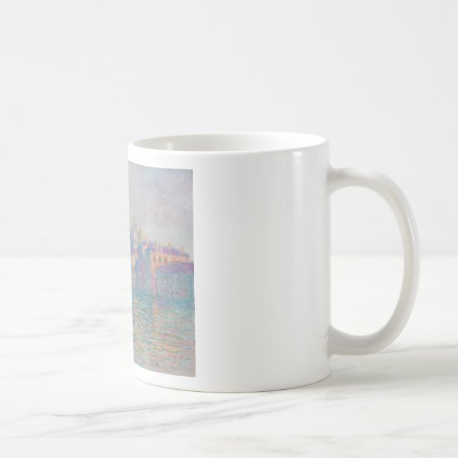 Caneca De Café Claude Monet Grande Canal Veneza Itália Viagem (Direita)