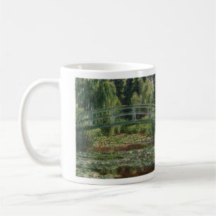 Caneca De Café Claude Monet Japonês Pegbridge & Water Lily Piscin