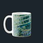 Caneca De Café Claude Monet - Lírios De Água E Ponte Japonesa<br><div class="desc">Claude Monet - Lírios De Água E Ponte Japonesa (1899)</div>