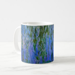 Caneca De Café Claude Monet - Nenúfares com salgueiro chorão