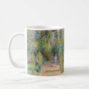 Caneca De Café Claude Monet - O Jardim do Artista em Vetheuil